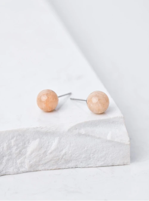 Kolczyki Kamień Słońca,  srebrny S206778S00