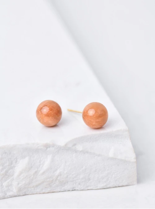 Kolczyki Kamień Słońca, złoty S206778Z00