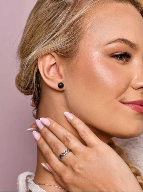 Kolczyki Noc Kairu, srebrny S206783S00