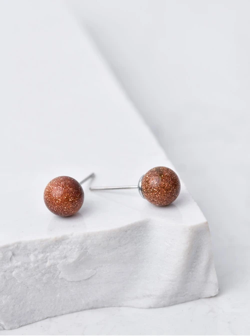 Kolczyki Piasek Pustyni, srebrny S206772S00