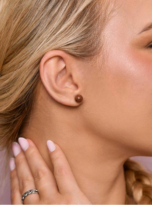 Kolczyki Piasek Pustyni, złoty S206772Z00