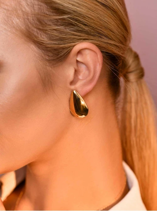 Kolczyki dmuchane, kropla S206578Z00