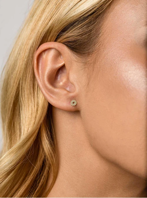 Kolczyki  malutka Rozeta Vezzi, złoty S206811Z00