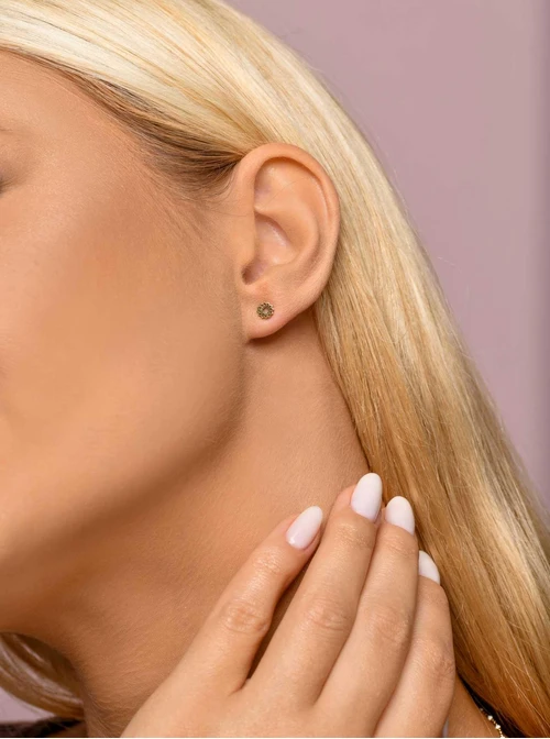 Kolczyki  malutka Rozeta Vezzi, złoty S206811Z00