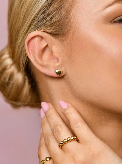 Kolczyki serduszka, złoty S206669Z00