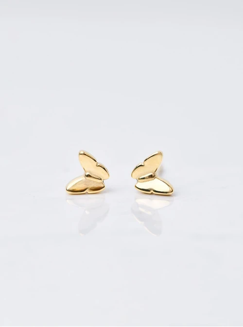 Kolczyki motylki, złoty S206023Z00