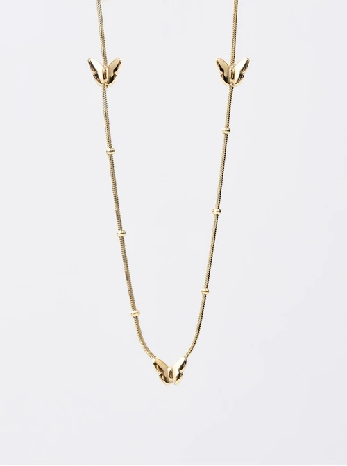 Naszyjnik motylki, złoty S306021Z00