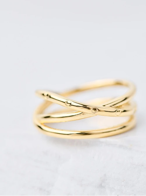 Pierścionek, złoty S405698Z00