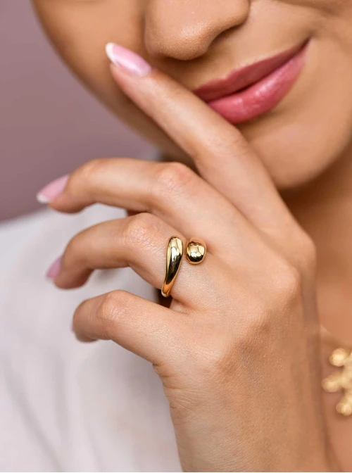 Pierścionek, złoty S406509Z00