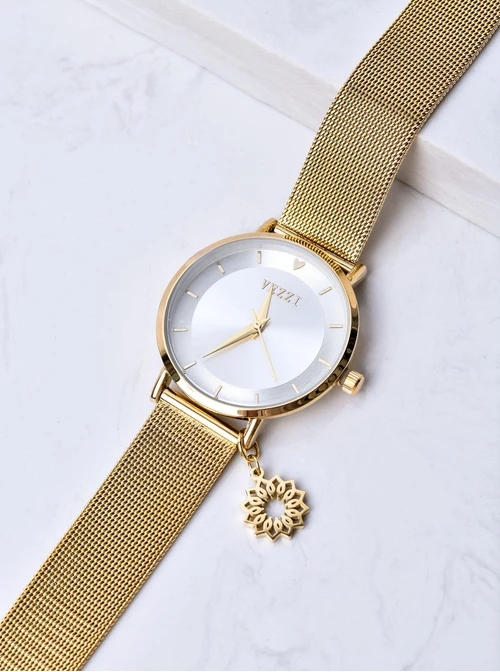 Zegarek Rozeta Vezzi, złoty S506536Z00