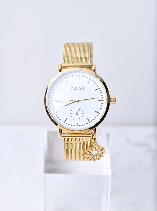 Zegarek Rozeta Vezzi, złoty S506539Z00