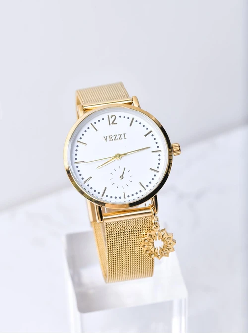 Zegarek Rozeta Vezzi, złoty S506539Z00