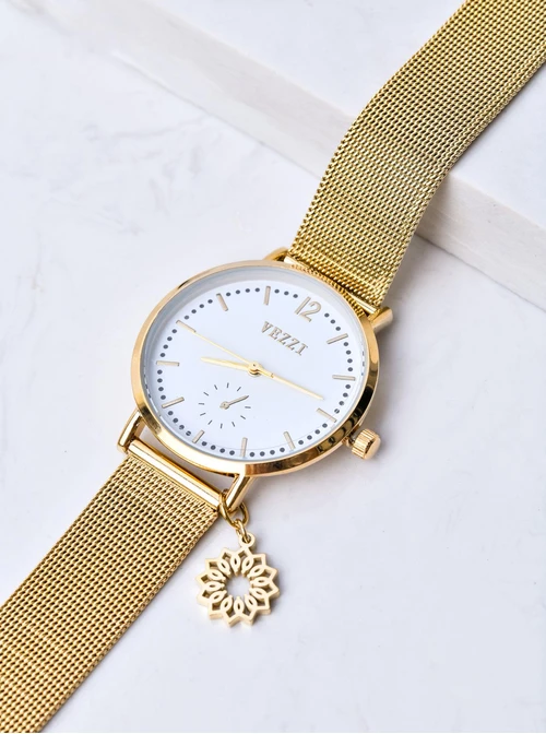 Zegarek Rozeta Vezzi, złoty S506539Z00