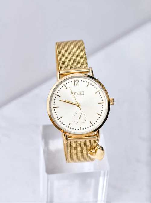 Zegarek serduszko, złoty S506538Z00