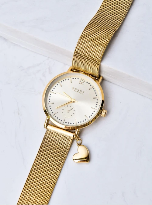 Zegarek serduszko, złoty S506538Z00