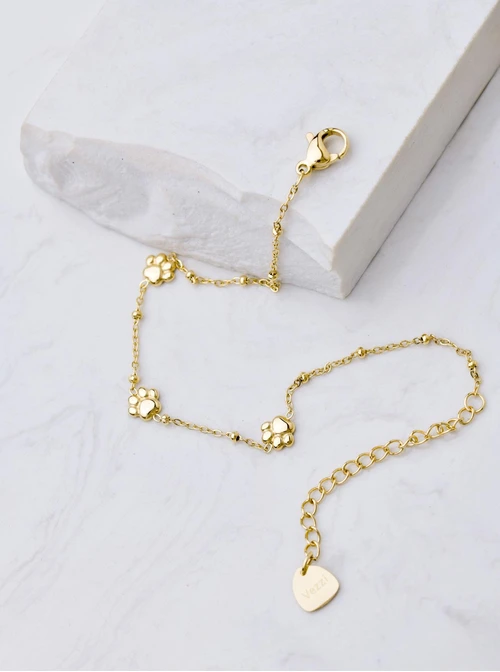 Bransoletka malutkie łapki, złoty S105975Z00