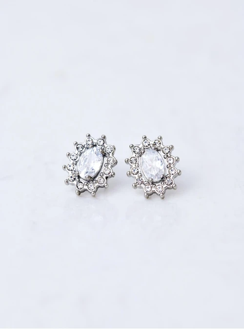 Kolczyki kryształki, srebrny S206665S00