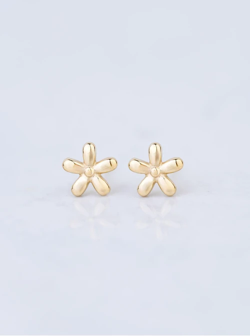 Kolczyki kwiatuszki, złoty S205998Z00