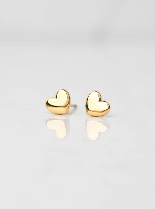 Kolczyki malutkie serduszka, złoty S205970Z00