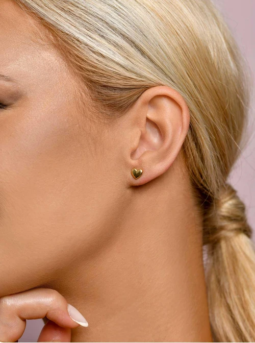 Kolczyki malutkie serduszka, złoty S205970Z00