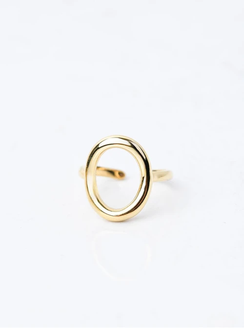 Pierścionek owal, złoty S406521Z00