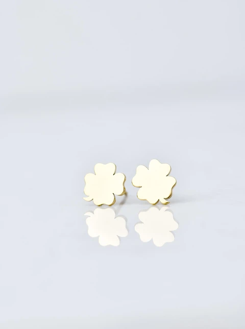 Kolczyki koniczynki, złoty S207809Z00