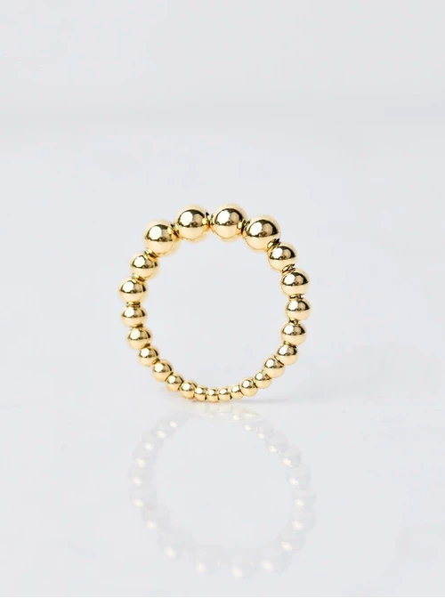 [Zestaw] Pierścionek dmuchany, złoty S405177Z00