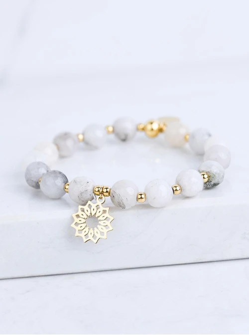 Bransoletka Rozeta Vezzi, Agat, złoty S108810Z00