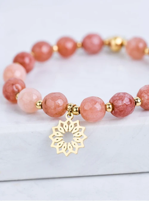 Bransoletka Rozeta Vezzi, Kamień Słońca, złoty S108816Z00