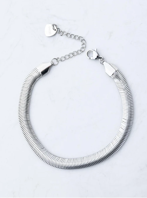 Bransoletka żmijka, srebrny S107508S00