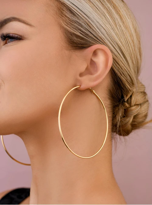 Kolczyki koła (8cm), złoty S206931Z00