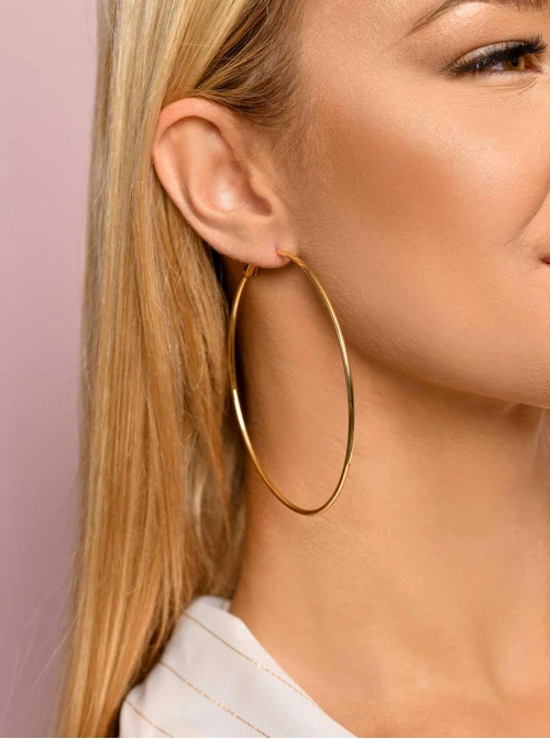 Kolczyki koła (8cm), złoty S206931Z00