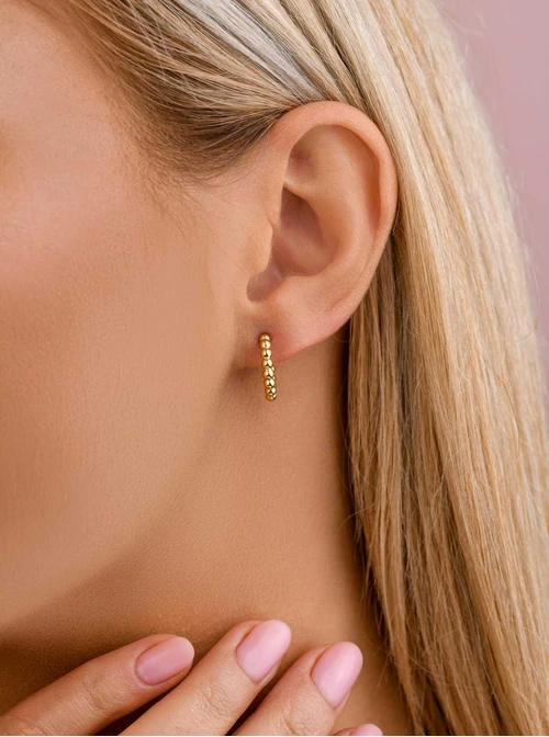 Kolczyki kółeczka, złoty S207399Z00