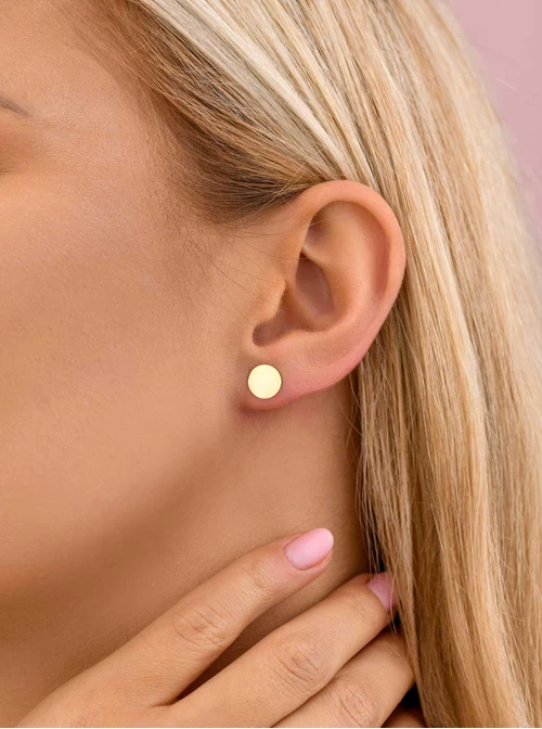 Kolczyki kółeczka, złoty S207857Z00