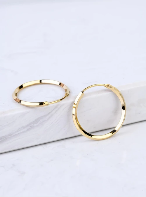 Kolczyki kółka, złoty S207486Z00