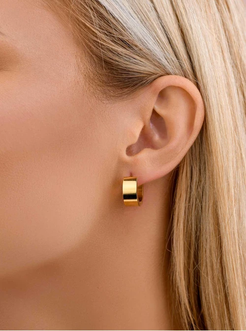 Kolczyki kółka, złoty S207496Z00