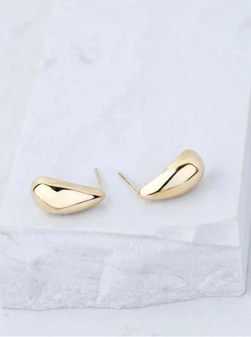 Kolczyki kropelki, złoty S207414Z00