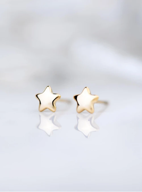 Kolczyki malutkie gwiazdeczki, złoty S206010Z00