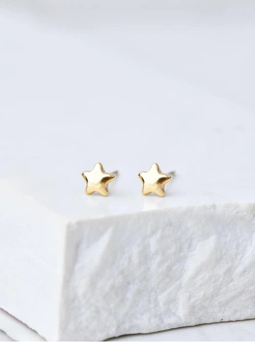 Kolczyki malutkie gwiazdeczki, złoty S206010Z00