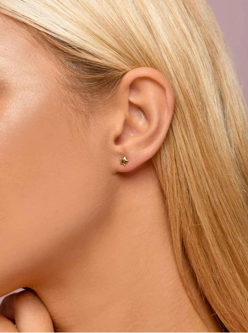 Kolczyki malutkie gwiazdeczki, złoty S206010Z00