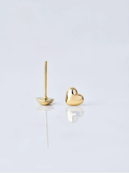 Kolczyki malutkie serduszka, złoty S205967Z00