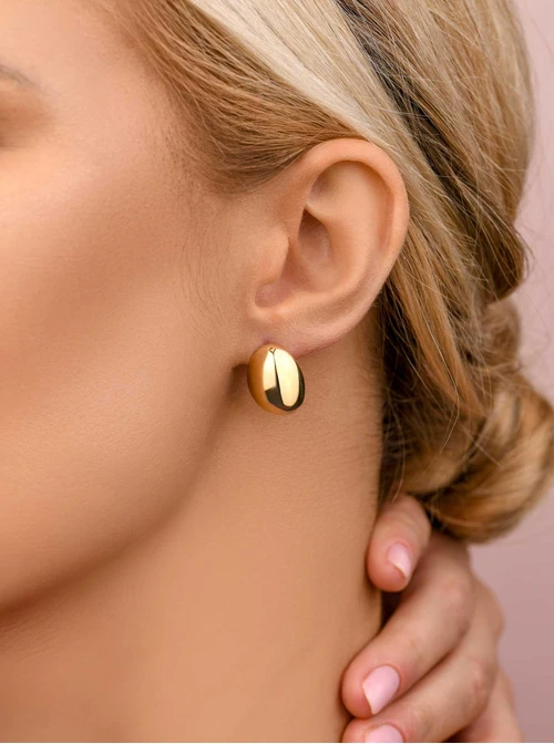 Kolczyki owalne, złoty S207420Z00