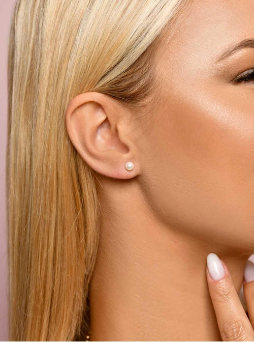 Kolczyki perełki, złoty S207505Z00