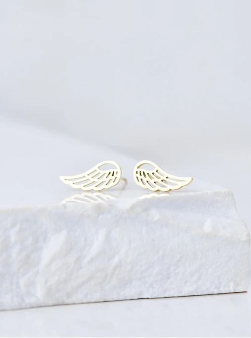 Kolczyki skrzydełka, złoty S207799Z00