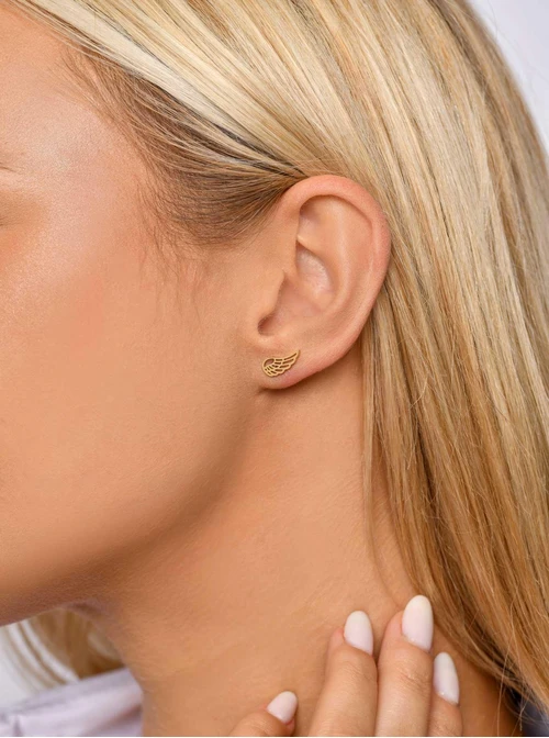 Kolczyki skrzydełka, złoty S207799Z00