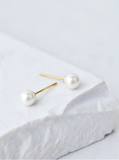 [Zestaw] Naszyjnik Rozeta Vezzi, perełki, złoty S307838Z00