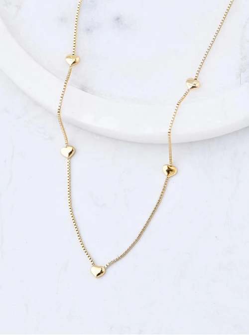 Naszyjnik serduszka, złoty S306301Z00