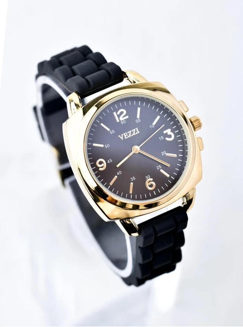 Zegarek Vezzi, czarny, złoty B506965P01