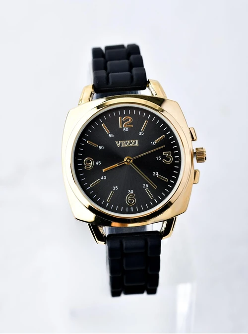 Zegarek Vezzi, czarny, złoty B506965P01