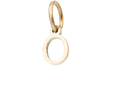 Zawieszka literka O, stal pozłacana SC08057Z00-O